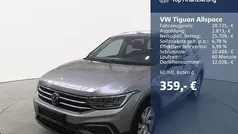 Pyrit silber metallic Gebraucht 2022 VW Tiguan Allspace Life SUV | 28.725 € (Guter Preis)