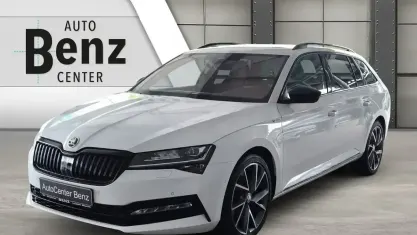 Usata Skoda Superb SportLine 280 CV (205 kW) 2023 Bianco Station wagon