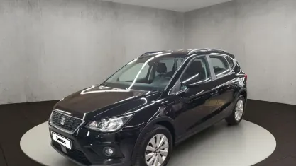 Gebraucht Seat Arona Style 90 PS (66 kW) 2021 Midnight schwarz metallic SUV
