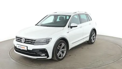 Gebraucht VW Tiguan Highline 150 PS (110 kW) 2018 Weiß SUV