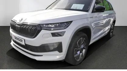 Gebraucht Skoda Kodiaq SportLine 200 PS (147 kW) 2022 Weiß SUV