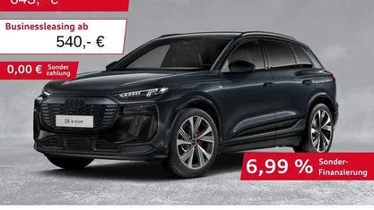 Gebraucht Audi Q6 e-tron S-Line 285 kW (388 PS) 2025 Manhattangrau metallic SUV