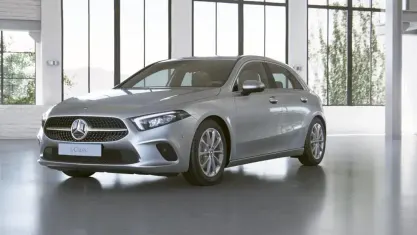Brugt Mercedes A200 Progressive 163 HK (119 kW) 2020 Sølv Sedan