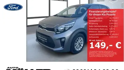 Gebraucht Kia Picanto DREAM-TEAM Edition 67 PS (49 kW) 2021 Astrograu metallic Kleinwagen