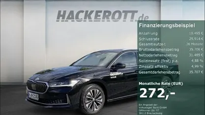 Gebraucht Skoda Superb Selection 150 PS (110 kW) 2024 Schwarz Kombi