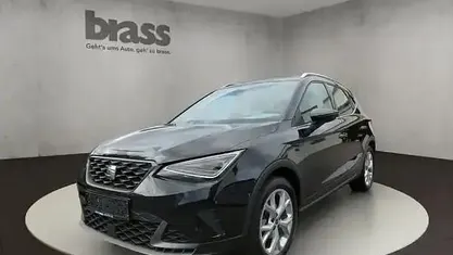 Gebraucht Seat Arona FR 110 PS (80 kW) 2023 Midnight schwarz metallic SUV