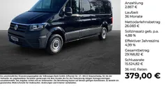 Schwarz Gebraucht 2022 VW Crafter Van | 28.950 € (Fairer Preis)