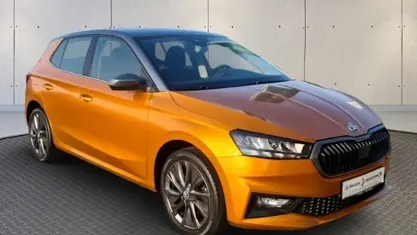 Second-hand Skoda Fabia Style 110 CP (80 kW) 2022 Portocaliu Hatchback