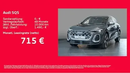 Neu Audi SQ5 Ambiente 367 PS (269 kW) 2026 Grau SUV