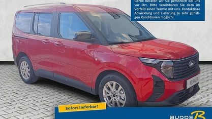 Nowe Ford Tourneo Courier Titanium 125 KM (91 kW) 2026 Czerwony Minivan