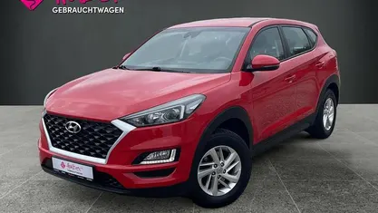 Gebraucht Hyundai Tucson Select 132 PS (97 kW) 2019 Rot SUV