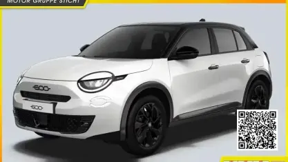 Neu Fiat 600 Street 101 PS (74 kW) 2026 Gelato weiß/ dach schwarz SUV