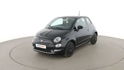 Gebraucht Fiat 500 Lounge 69 PS (50 kW) 2017 Schwarz Limousine