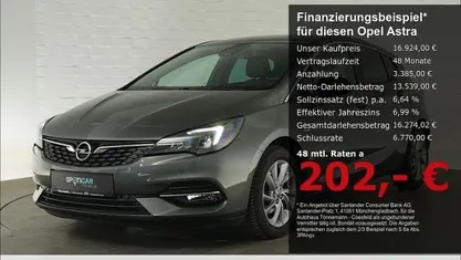 Gebraucht Opel Astra Elegance 145 PS (106 kW) 2021 Grau Limousine