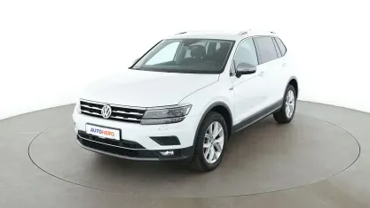 Gebraucht VW Tiguan Allspace Highline 150 PS (110 kW) 2021 Weiß SUV