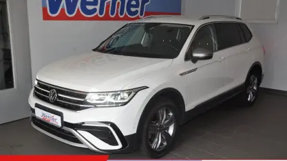 Gebraucht VW Tiguan Allspace Elegance 200 PS (147 kW) 2023 Weiß SUV