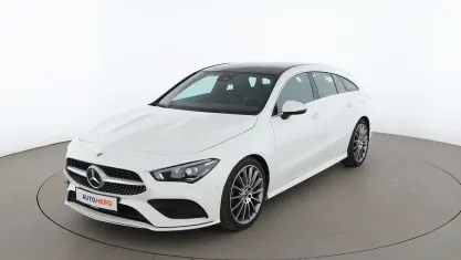 Gebraucht Mercedes CLA180 Shooting Brake AMG line 136 PS (100 kW) 2021 Weiß Kombi