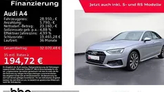 Florettsilber metallic Gebraucht 2022 Audi A4 Advanced Limousine | 28.950 € (Guter Preis)