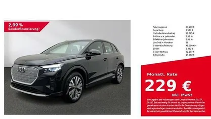 Gebraucht Audi Q4 e-tron Advanced 150 kW (204 PS) 2023 Mythosschwarz metallic SUV