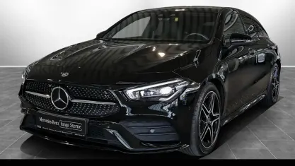 Gebraucht Mercedes CLA200 AMG 163 PS (119 kW) 2023 Unilack nachtschwarz Kombi