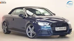 Blau Gebraucht 2017 Audi A3 Cabriolet S-Line Cabrio | 20.499 € (Fairer Preis)