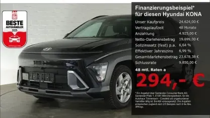 Gebraucht Hyundai Kona Trend 137 PS (100 kW) 2025 Abyss black SUV
