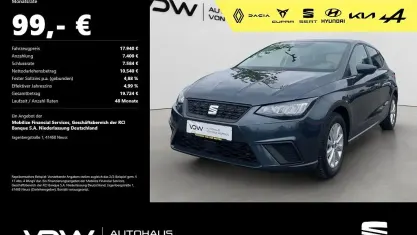 Gebraucht Seat Ibiza Style 116 PS (85 kW) 2024 Magnetic tech (grau) Kleinwagen