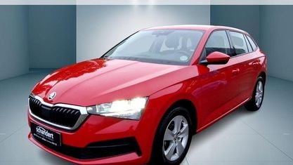 Używany Skoda Scala 95 KM (69 kW) 2019 Czerwony Hatchback
