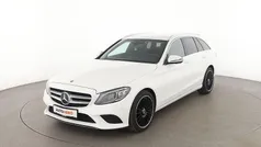 Weiß Gebraucht 2019 Mercedes C220 Avantgarde Kombi | 25.410 € (Fairer Preis)