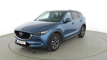 Gebraucht Mazda CX-5 Exclusive-Line 160 PS (117 kW) 2017 Blau SUV