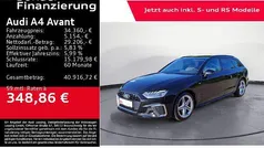 Schwarz Gebraucht 2022 Audi A4 S-Line Kombi | 34.360 € (Fairer Preis)