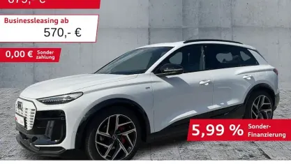 Gebraucht Audi Q6 e-tron Advanced 285 kW (388 PS) 2025 Weiß SUV