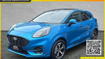 Digital aqua blue metallic Gebraucht 2025 Ford Puma ST-Line SUV | 27.390 € (Fairer Preis)