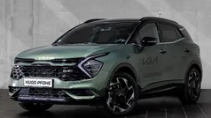 Experience green metallic mit Gebraucht 2024 Kia Sportage 2 SUV | 47.990 € (Guter Preis)