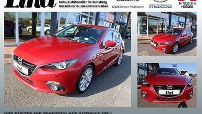 Używany Mazda 3 Sports-Line 120 KM (88 kW) 2013 Czerwony Sedan/Limuzyna