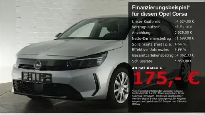 Gebraucht Opel Corsa 101 PS (74 kW) 2024 Silber Kleinwagen