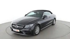 Grau Gebraucht 2019 Mercedes C200 AMG line Cabrio | 29.300 € (Fairer Preis)