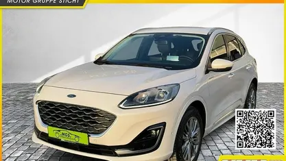 Whiteplatinum Gebraucht 2022 Ford Kuga Vignale SUV | 25.990 € (Guter Preis)