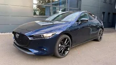Deep crystal blue Gebraucht 2024 Mazda 3 Homura-Line Limousine | 24.490 € (Fairer Preis)