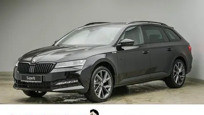 Schwarz Gebraucht 2022 Skoda Superb SportLine Kombi | 19.800 € (Fairer Preis)