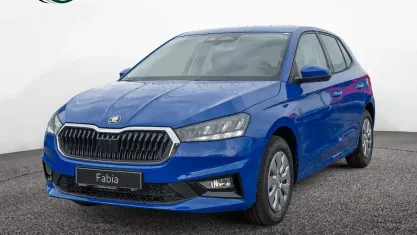 Neu Skoda Fabia Essence 80 PS (58 kW) 2026 Blau Kleinwagen