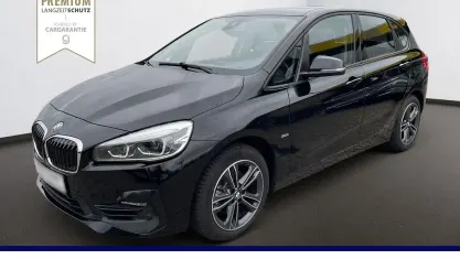 Gebraucht BMW 218 Sport Line 140 PS (102 kW) 2018 Schwarz Van / Kleinbus