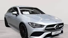 Iridiumsilber metallic Gebraucht 2022 Mercedes CLA220 Shooting Brake AMG line Kombi | 27.990 € (Fairer Preis)
