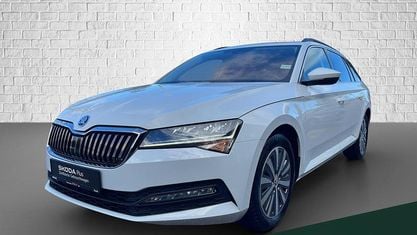 Brugt Skoda Superb Ambition 200 HK (147 kW) 2021 Hvid Stationcar