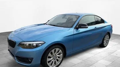 Usado BMW 218 Sport Line 136 CV (100 kW) 2019 Azul Coupe