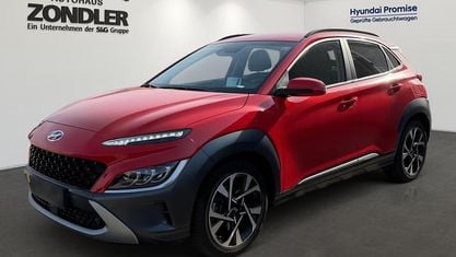 Brugt Hyundai Kona Prime 199 HK (146 kW) 2022 Rød SUV