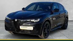 Nero vulcano Gebraucht 2024 Alfa Romeo Stelvio Veloce SUV | 37.890 € (Guter Preis)