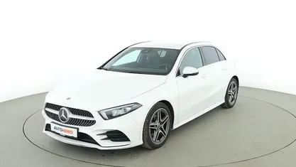 Gebraucht Mercedes A180 AMG line 136 PS (100 kW) 2022 Weiß Limousine