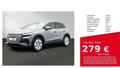 Occasion Audi Q4 e-tron Comfort 150 kW (204 ch) 2023 Gris SUV