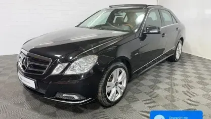 Brugt Mercedes E350 Elegance 292 HK (214 kW) 2009 Sort Sedan